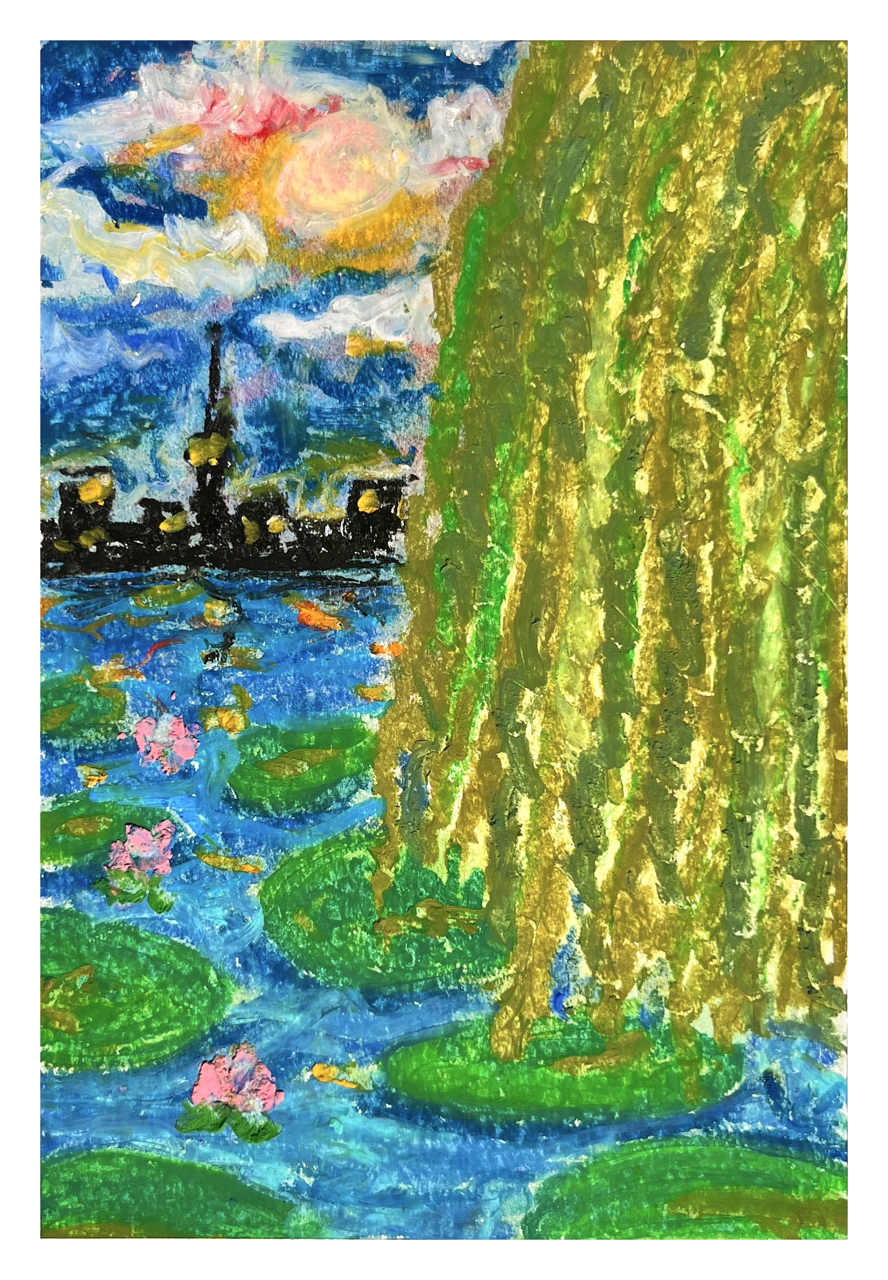 Juillet — une peinture par jour